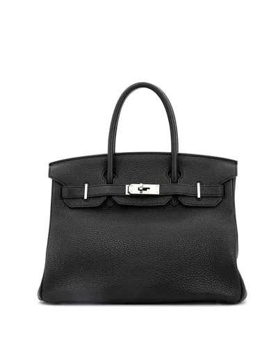 Pre-owned Pre-owned Hermes  Hermes Birkin 30 Handbag Black Togo With Palladium Hardware