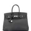 Pre-owned Hermes  Hermes Birkin Handbag Grey Epsom With Palladium Hardware 35 In Gray