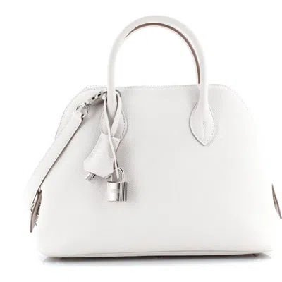 Pre-owned Hermes  Hermes Bolide 1923 Bag Epsom 25 In Gray