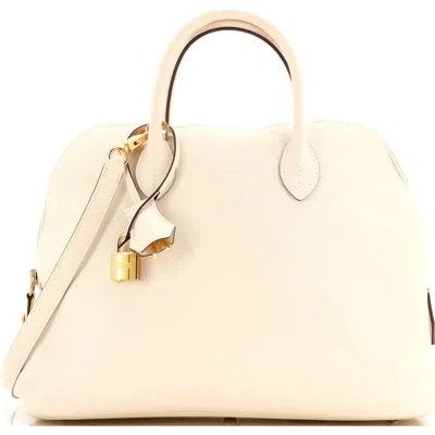 Pre-owned Hermes  Hermes Bolide 1923 Bag Epsom 30 In Brown