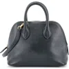 Pre-owned Hermes  Hermes Bolide 1923 Bag Evercolor Mini In Green