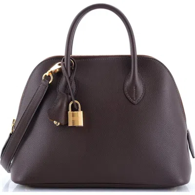 Pre-owned Hermes  Hermes Bolide 1923 Bag Verso Evercolor 25