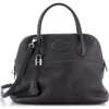 Pre-owned Hermes  Hermes Bolide Bag Clemence 31 In Gray