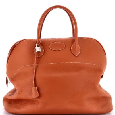 Pre-owned Hermes  Hermes Bolide Bag Clemence 45