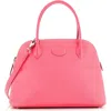 Pre-owned Hermes  Hermes Bolide Bag Epsom 27 In Pink