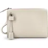 Pre-owned Hermes  Hermes Bolittle Pouch Evercolor In Gray