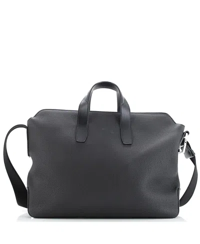 Pre-owned Pre-owned Hermes  Hermes Citynews Briefcase Togo In Black