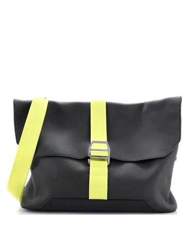 Pre-owned Pre-owned Hermes  Hermes Cityslide Messenger Bag Cristobal In Green