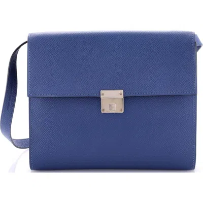 Pre-owned Hermes  Hermes Clic Wallet On Strap Epsom 16