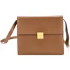 Pre-owned Hermes  Hermes Clic Wallet On Strap Epsom 16 In Brown