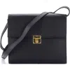 Pre-owned Hermes  Hermes Clic Wallet On Strap Epsom 16 In Black