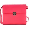 Pre-owned Hermes  Hermes Clic Wallet On Strap Epsom 16 In Pink