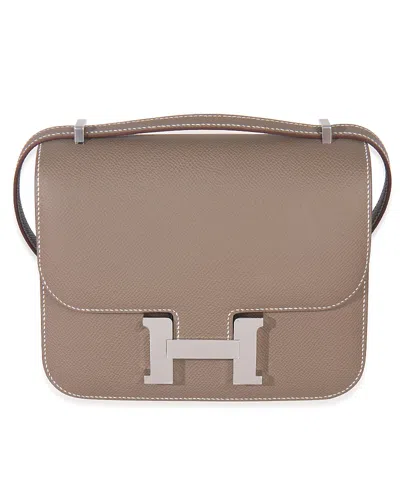 Pre-owned Pre-owned Hermes  Hermes Constance 18 Leather Handbag