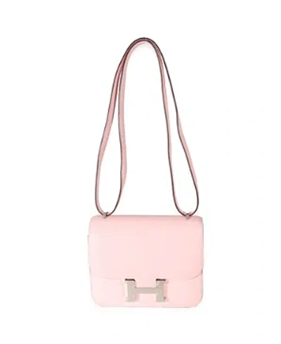 Pre-owned Hermes  Hermes Constance 18 Leather Handbag In Pink