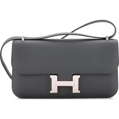 Pre-owned Hermes  Hermes Constance Elan Nm Bag Epsom 25 In Black