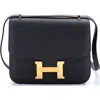 Pre-owned Hermes  Hermes Constance Nm Bag Epsom 18 In Black