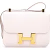 Pre-owned Hermes  Hermes Constance Nm Bag Epsom 24 In Gray