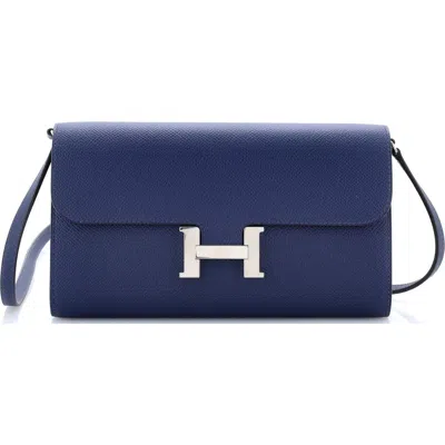 Pre-owned Hermes  Hermes Constance To Go Wallet Epsom