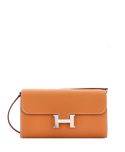 Pre-owned Pre-owned Hermes  Hermes Constance To Go Wallet Epsom In Brown