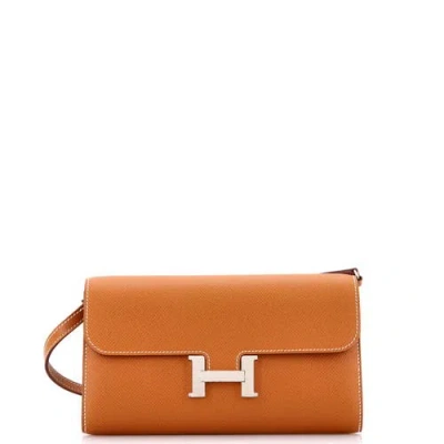 PRE-OWNED HERMES PRE-OWNED HERMES CONSTANCE TO GO WALLET EPSOM