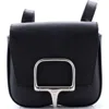 Pre-owned Hermes  Hermes Della Cavalleria Shoulder Bag Epsom Mini In Black