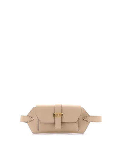 Pre-owned Pre-owned Hermes  Hermes Elan Pocket 24 Belt Bag Swift In Neutral