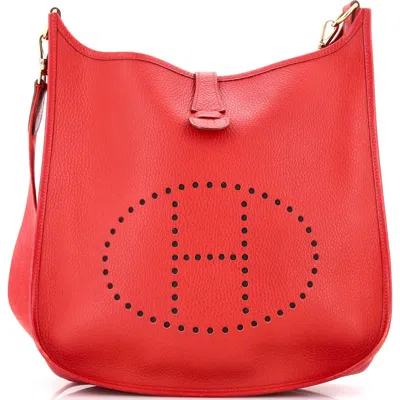 Pre-owned Hermes  Hermes Evelyne Bag Gen I Clemence Gm