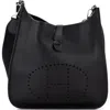 Pre-owned Hermes  Hermes Evelyne Bag Gen I Clemence Gm In Black