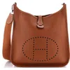 Pre-owned Hermes  Hermes Evelyne Bag Gen Iii Clemence Gm In Brown