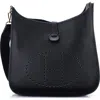 Pre-owned Hermes  Hermes Evelyne Bag Gen I Fjord Gm In Black