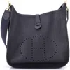 Pre-owned Hermes  Hermes Evelyne Bag Gen I Fjord Gm In Blue