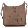Pre-owned Hermes  Hermes Evelyne Bag Gen Iii Clemence Pm In Brown