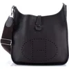 Pre-owned Hermes  Hermes Evelyne Bag Gen Iii Clemence Pm In Brown