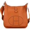 Pre-owned Hermes  Hermes Evelyne Bag Gen Iii Clemence Pm In Gold
