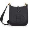 Pre-owned Hermes  Hermes Evelyne Bag Gen Iii Clemence Tpm In Black