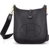 Pre-owned Hermes  Hermes Evelyne Bag Gen Iii Clemence Tpm In Black