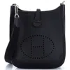 Pre-owned Hermes  Hermes Evelyne Bag Gen Iii Clemence Tpm In Black