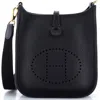 Pre-owned Hermes  Hermes Evelyne Bag Gen Iii Clemence Tpm In Black