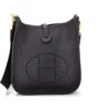 Pre-owned Hermes  Hermes Evelyne Bag Gen Iii Clemence Tpm In Black