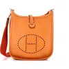 Pre-owned Hermes  Hermes Evelyne Bag Gen Iii Clemence Tpm In Brown