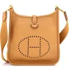 Pre-owned Hermes  Hermes Evelyne Bag Gen Iii Clemence Tpm In Brown