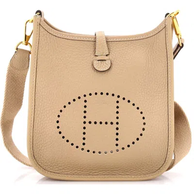 Pre-owned Hermes  Hermes Evelyne Bag Gen Iii Clemence Tpm In Pattern