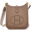 Pre-owned Hermes  Hermes Evelyne Bag Gen Iii Clemence Tpm In Brown