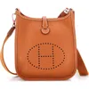 Pre-owned Hermes  Hermes Evelyne Bag Gen Iii Clemence Tpm In Brown