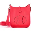 Pre-owned Hermes  Hermes Evelyne Bag Gen Iii Clemence Tpm In Pink