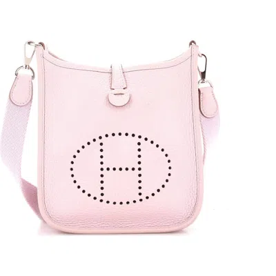 Pre-owned Hermes  Hermes Evelyne Bag Gen Iii Clemence Tpm In Purple