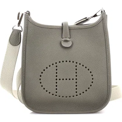 Pre-owned Hermes  Hermes Evelyne Bag Gen Iii Maurice Tpm In Gray