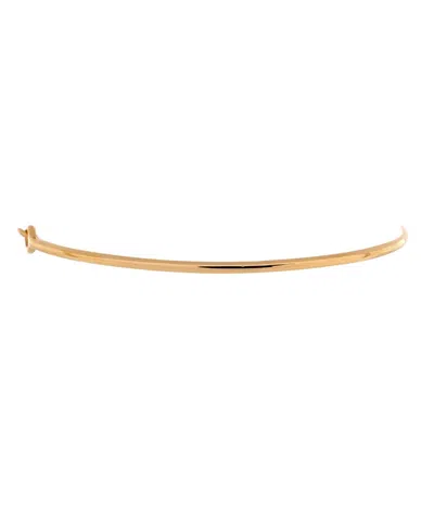 Pre-owned Pre-owned Hermes  Hermes Filet D'or Cuff Bracelet 18k Rose Gold