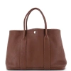 Pre-owned Hermes  Hermes Garden Party Tote Leather 36