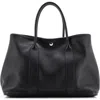 Pre-owned Hermes  Hermes Garden Party Tote Leather 36 In Black